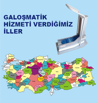 Galoşmatik Satışı Yaptığımız İller