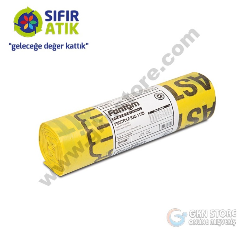 Atık Çöp Torbası Fiyatı -Plastik Atık Çöp Poşeti 80x110