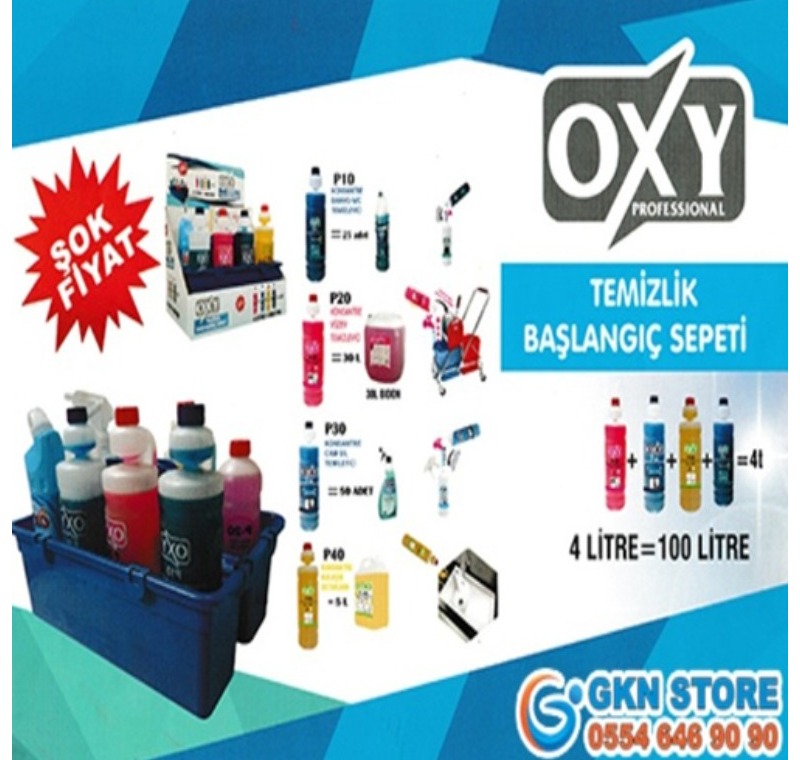 Konsantre Temizlik Ürünleri -OXY