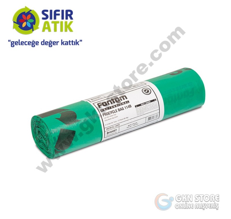 Sıfır Atık Çöp Torbası -Cam Atık Çöp Poşeti 80x110