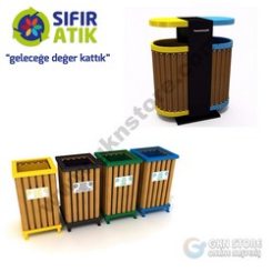 Ahşap Sıfır Atık Kutuları